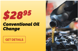 conventional oil change coupon