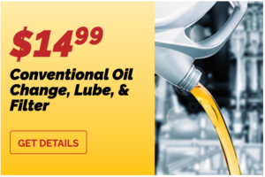 conventional lube oil and filter