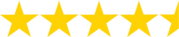 4.5 star rating 4.5 star rating